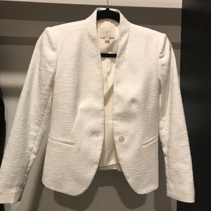 Ann Taylor LOFT Women’s White Blazer